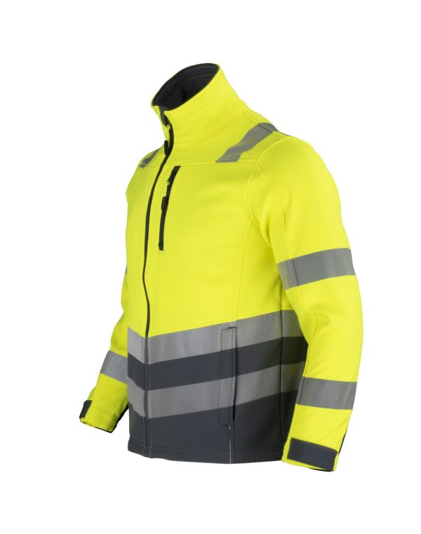 CHAQUETA SOFTSHELL ALTA VISIBILIDAD M/L HOMBRE