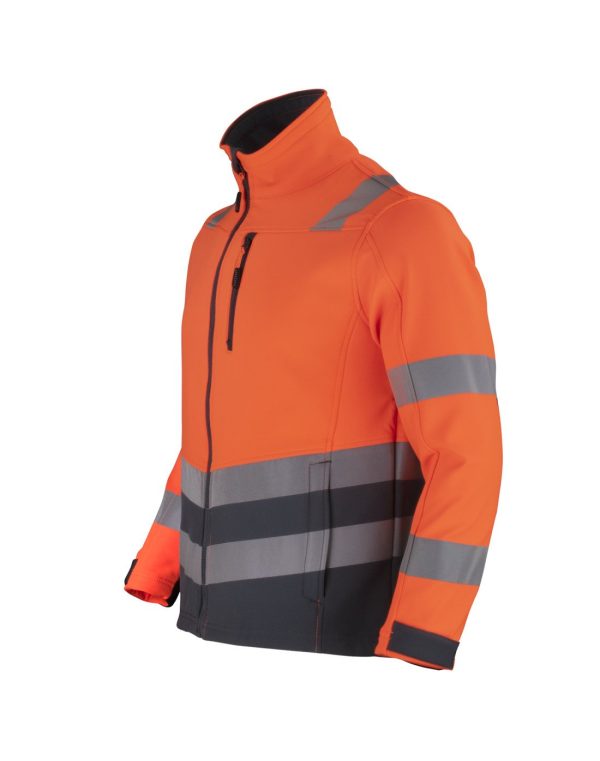 CHAQUETA SOFTSHELL ALTA VISIBILIDAD M/L HOMBRE