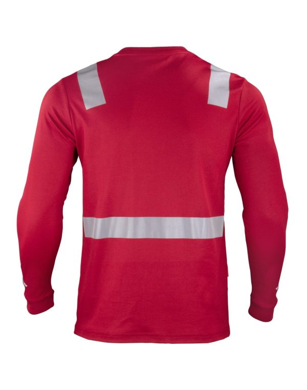 Polera Dryf Fil C/Reflectiva M/Larga 60%Algo 40%