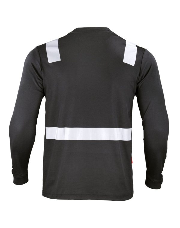 Polera Dryf Fil C/Reflectiva M/Larga 60%Algo 40%